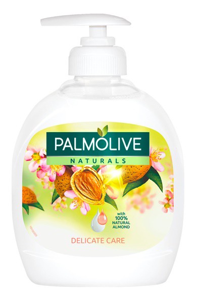 Palmolive tek. mýdlo Natural Almo 300ml | Toaletní mycí prostředky - Tekutá mýdla - S dávkovačem